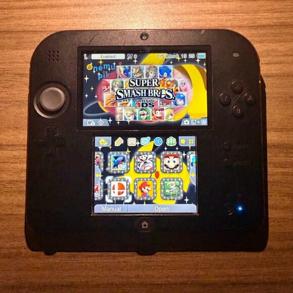 Nintendo 2DS Console Black/Red with Pokemon Bank, Poke Transporter & Games - Picture 10 of 16